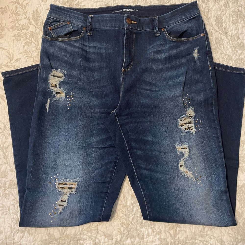 The platinum jagging by Chico’s  2